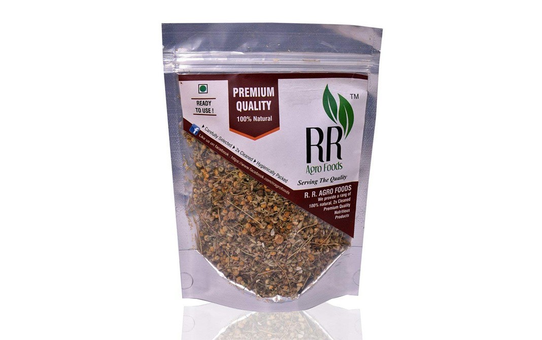 R R Agro Foods Organic Chamomile Whole Flower Tea   Pack  100 grams